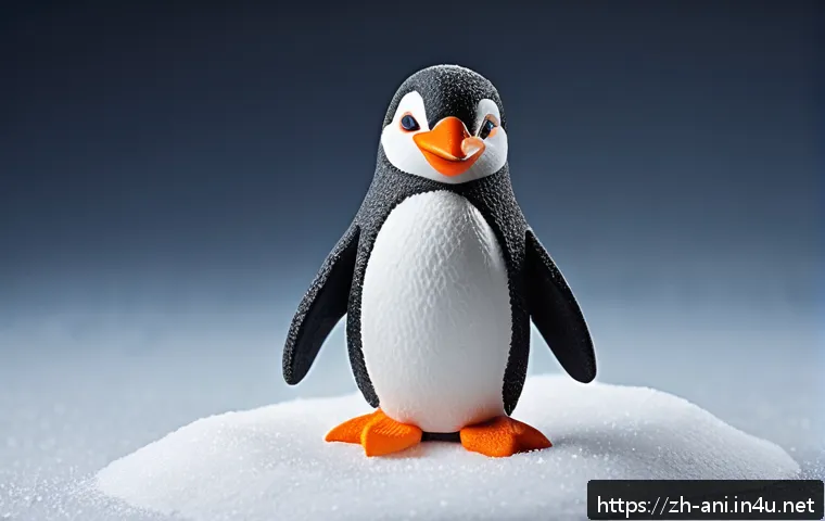 핑구 Pingu 핑구와 스톱모션 애니메이션의 매력 - A handcrafted stop-motion animation scene featuring a charming penguin character made of soft clay w...